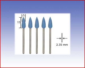 42436 Elastyczne polerki silikonowe, łuska. Nr 28288
