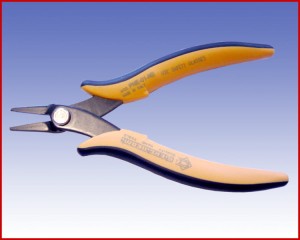 Szczypce PIERGIACOMI PNE 01 NE, płaskie z ząbkami  36097