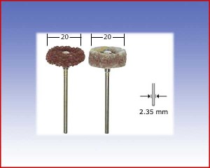 42439 Szczotki z waty nylonowej. Nr 28282