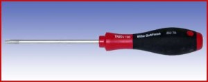 32103 362TR Wiha SoftFinish TORX® Tamper Resistant TR20x 100