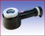 Lupa stojąca x12 z podziałką skala 0,5mm, Led Biały i UV TEL004 52046