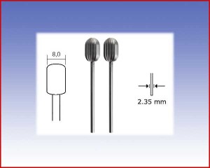 Frezy ze stali wolframowo-wanadowej. Nr 28726  42428