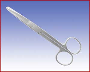 38042 Nożyczki medyczne ostre-tępo 145mm