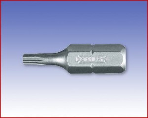 Bit Stanley, TORX®, forma E 6,3 - torx: T10/25  33024