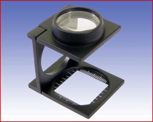 Lupa tkacka x6 z podziałką, model: 3300  52012