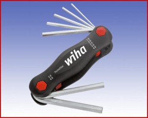 34034 Komplet kluczy sześciokątnych Wiha w uchwycie PocketStar, 7-cz. 351 PK7