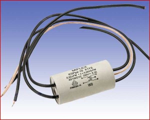 Kondensator przeciwzakłóceniowy KSPpz-10, 0,22µF+2x2700pF  64484