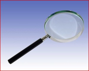 5211005 lupa z rączką ø100, model: CLASIC METAL