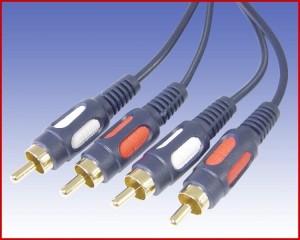 Przewód VITALCO RCA (Cinch)  męski/męski (2RCA-2RCA)  43824