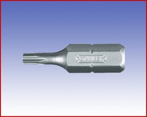Bit Stanley, TORX®, forma E 6,3 - torx: T15/25  33025