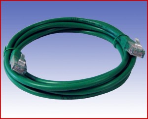 42875 Przewód Patchcord UTP-5e 1,5 m zielony