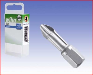 Bity Wiha skrętne ZOT, krzyżowe PH, forma C 6,3 - PH1, PH2, PH3  33065