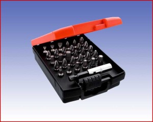 33102 Bity Wiha w kasetce, Standard, mix, 31-cz - Pł, PH. PZ. torx, Imbus
