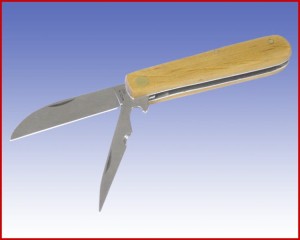 Nóż monterski 508 drewniany  38023