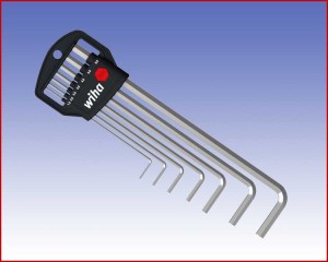 34018 Zestaw kluczy trzpieniowych sześciokątnych Wiha w uchwycie 7-cz. 352 H7 Rozmiar: 1,5 ÷ 6