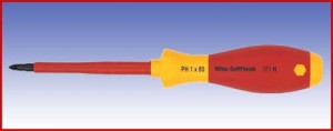 Wkrętak izolowany krzyżowy Wicha SoftFinish electric, 321N, PH1x80  32069