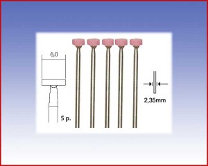 42464 Końcówki szlifierskie Ø6,0 Nr 28776