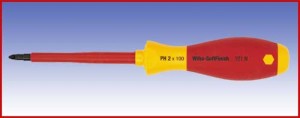 Wkrętak izolowany krzyżowy Wicha SoftFinish electric, 321N, PH2x100  32070